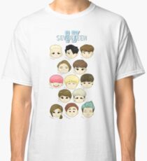 SEVENTEEN Chibi Köpfe Classic T-Shirt