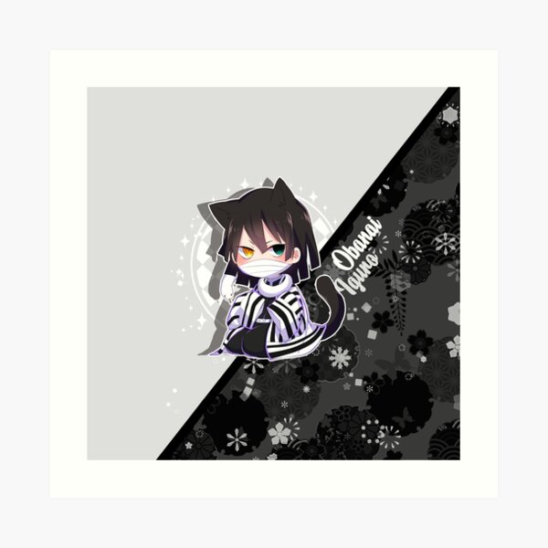 Shinobu Kocho Kimetsu No Yaiba Demon Slayer Anime Art Print By Syazrock Redbubble