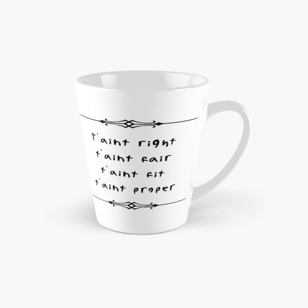 Item preview, t'aint right (black text) designed and sold by FandomsFriend.