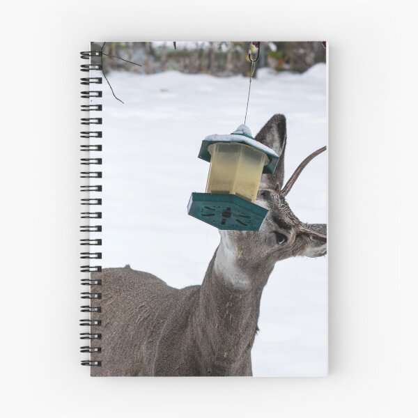 Item preview, Buck Raiding Bird Feeder. designed and sold by CanadianWild418.