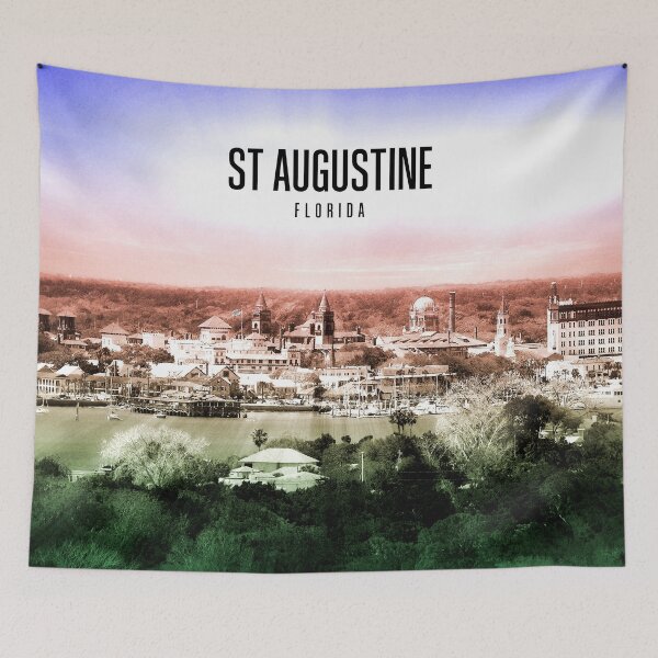 Item preview, St Augustine - Florida designed and sold by HomeLivingCo.