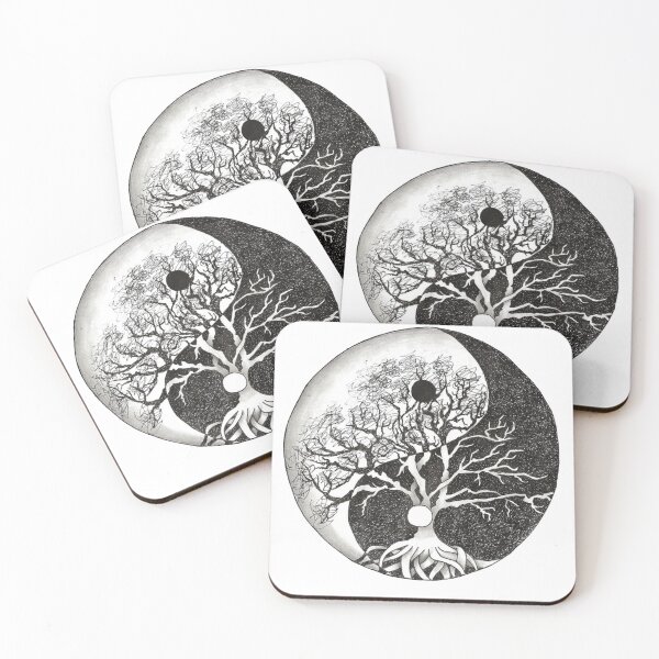 Item preview, Yin Yang Tree designed and sold by Jessieisaninja.