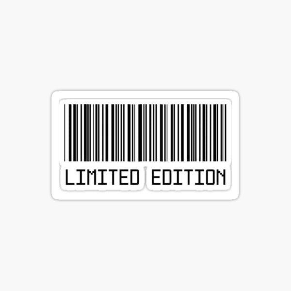 sticker with barcode