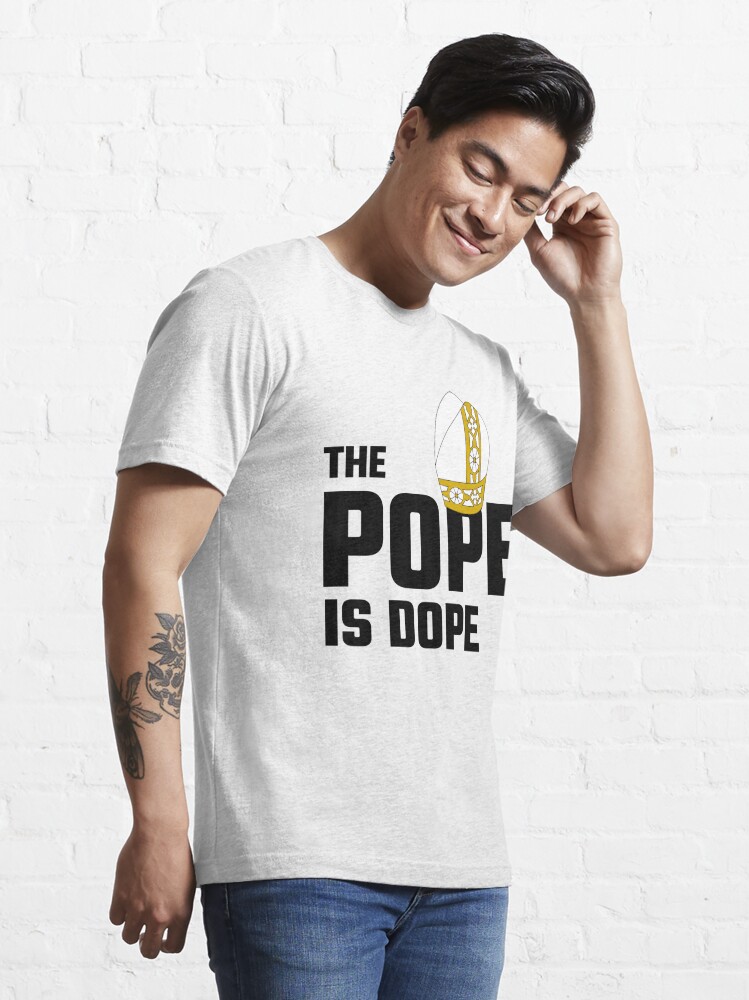 pope smokes dope t shirt