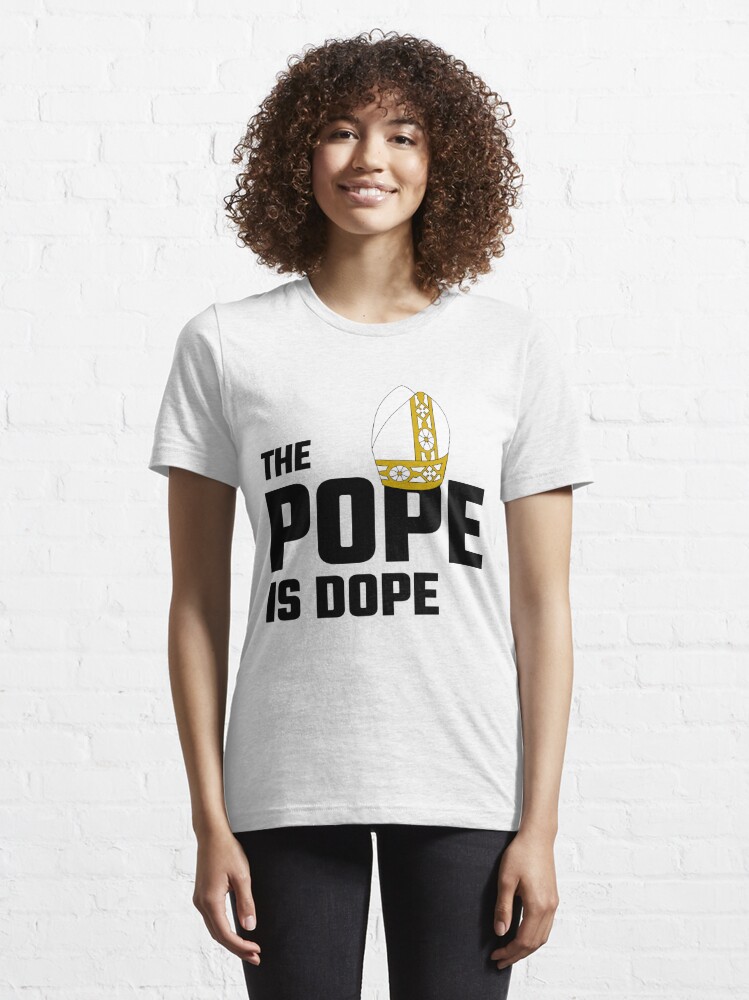 pope smokes dope t shirt