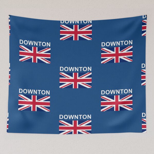 Aperçu de l'œuvre Downton UK Union Jack Design créée et vendue par Grayforth.
