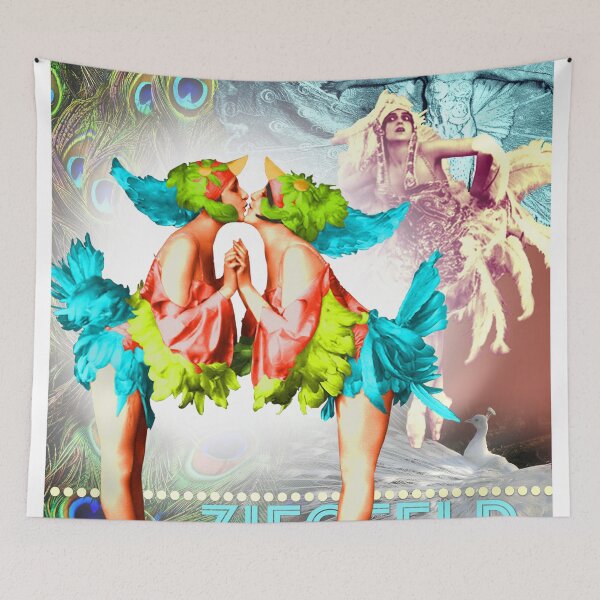 Item preview, Ziegfeld Girls "Birds" Collage designed and sold by STYLE + EXPRESSION.