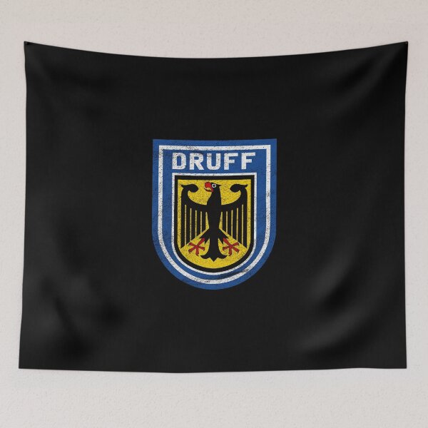 Item preview, German Drugs Police Druff Party Rave Molly LSD MDMA Festival design designed and sold by A-Fashion.