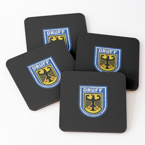 Item preview, German Drugs Police Druff Party Rave Molly LSD MDMA Festival design designed and sold by A-Fashion.