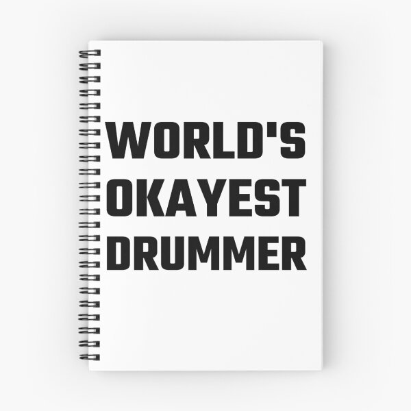 Item preview, World's Okayest Drummer designed and sold by evahhamilton.