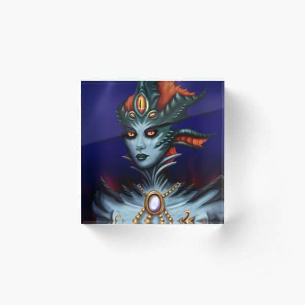 Queen Azshara Acrylic Block