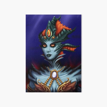 Queen Azshara Art Board Print