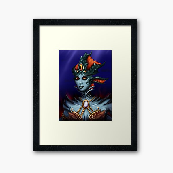 Queen Azshara Framed Art Print