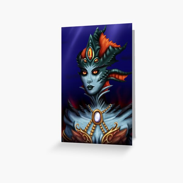 Queen Azshara Greeting Card