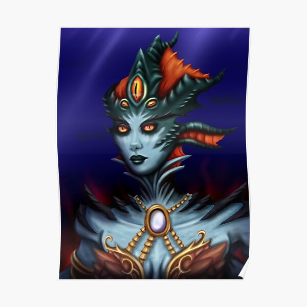 Queen Azshara Poster