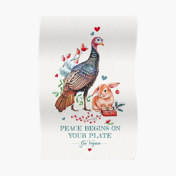 Peaceful Christmas by Maria Tiqwah Poster