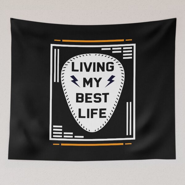 Item preview, Living My Best Life | Motivational Shirt | Positivity Shirt | designed and sold by Melcu.