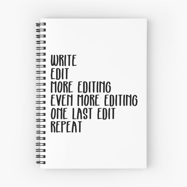 Aperçu de l'œuvre Écrire, éditer pour toujours créée et vendue par thisgalknows.