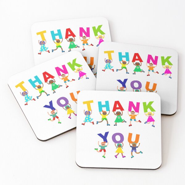 Item preview, Thank You Kids Text designed and sold by Prawny.