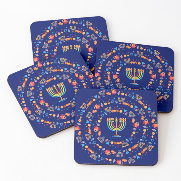 Item preview, Happy Hanukkah Menorah Jewish Holiday Party Decoration designed and sold by sofiartmedia.