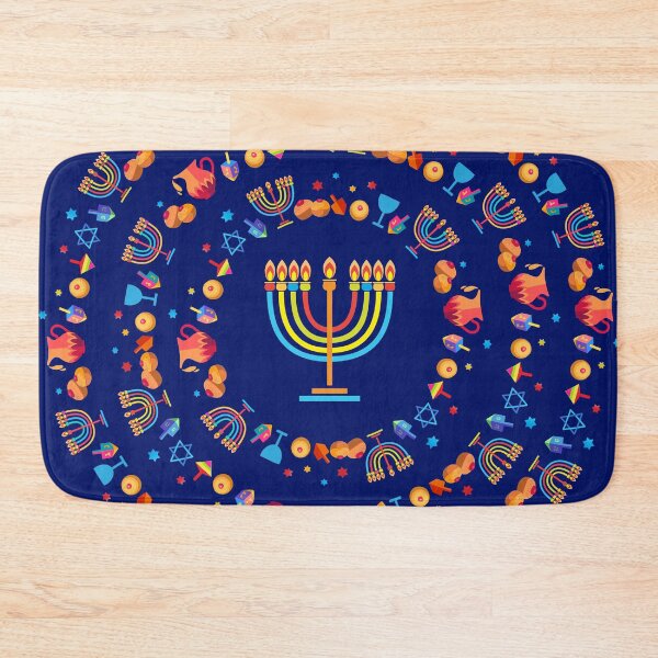 Item preview, Happy Hanukkah Menorah Jewish Holiday Party Decoration designed and sold by sofiartmedia.