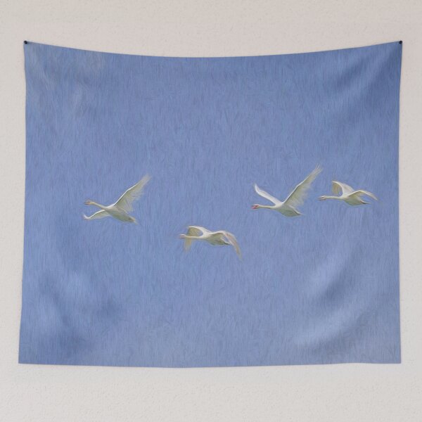 Item preview, Flying Swans Art Imagery designed and sold by Londonimages.