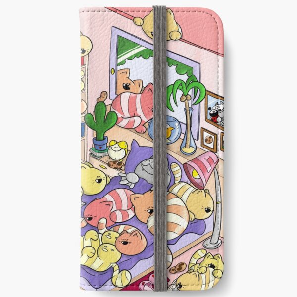Cat Days - Fred and his Friends iPhone Flip-Case