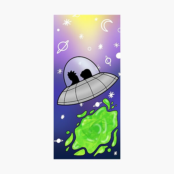 Galaxy travels Photographic Print