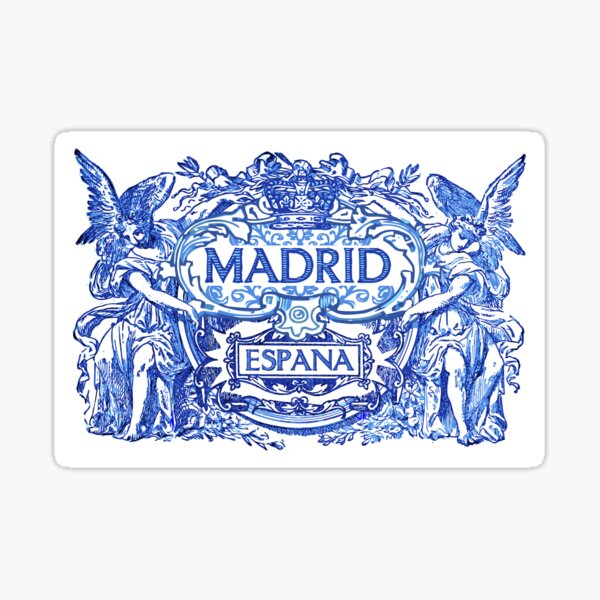 Vista previa del artículo con la obra «Azulejos de Madrid Azulejos España», diseñado y vendido por aurielaki.