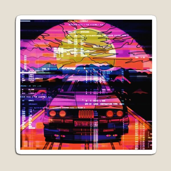 Midnight Ride Magnet