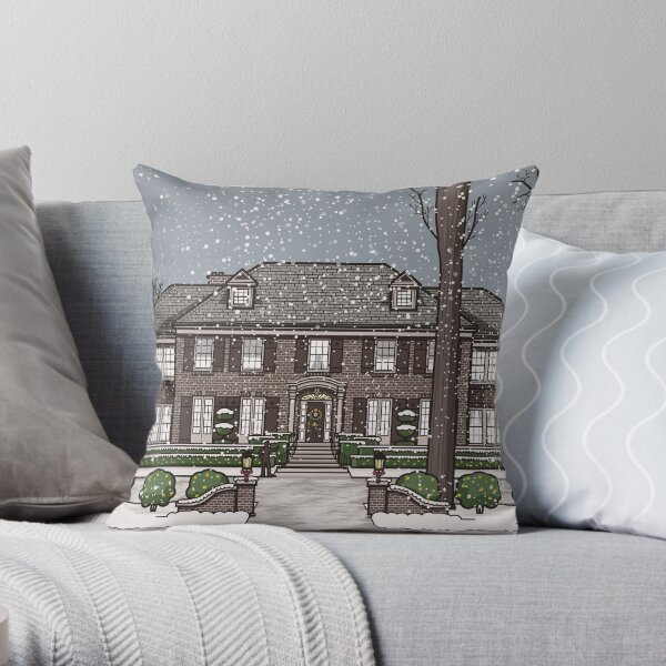 Home Alone Christmas Throw Pillow