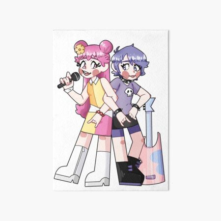 Hi Hi Puffy AmiYumi - hi!hi! puffy amiyumi - AmiYumi Show! Drawstring Art  Board Print for Sale by malongovotic