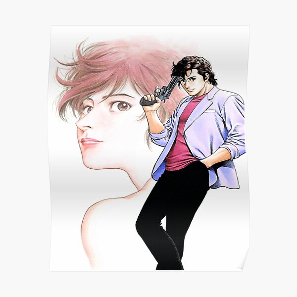 City Hunter (Nicky Larson) - Ryo Saeba & Kaori Poster