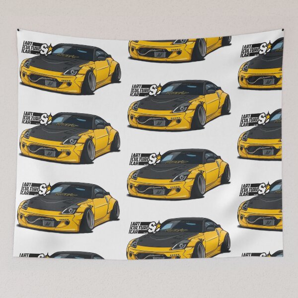 Item preview, Yellow 350Z (@zunflower33) designed and sold by SprayPatrick.