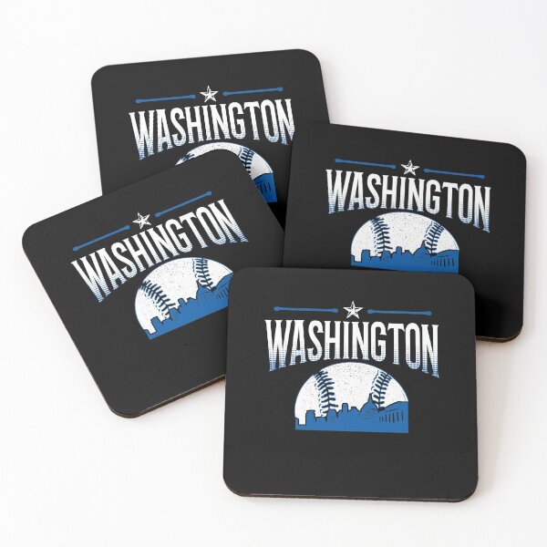 Item preview, Washington DC Baseball Hometown Skyline National Fan Gift designed and sold by Dressed For  Duty.