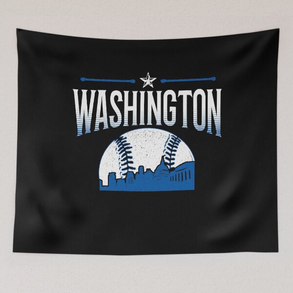 Item preview, Washington DC Baseball Hometown Skyline National Fan Gift designed and sold by Dressed For  Duty.