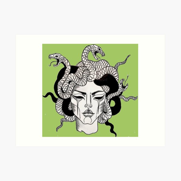 Meduse Kunstdruck