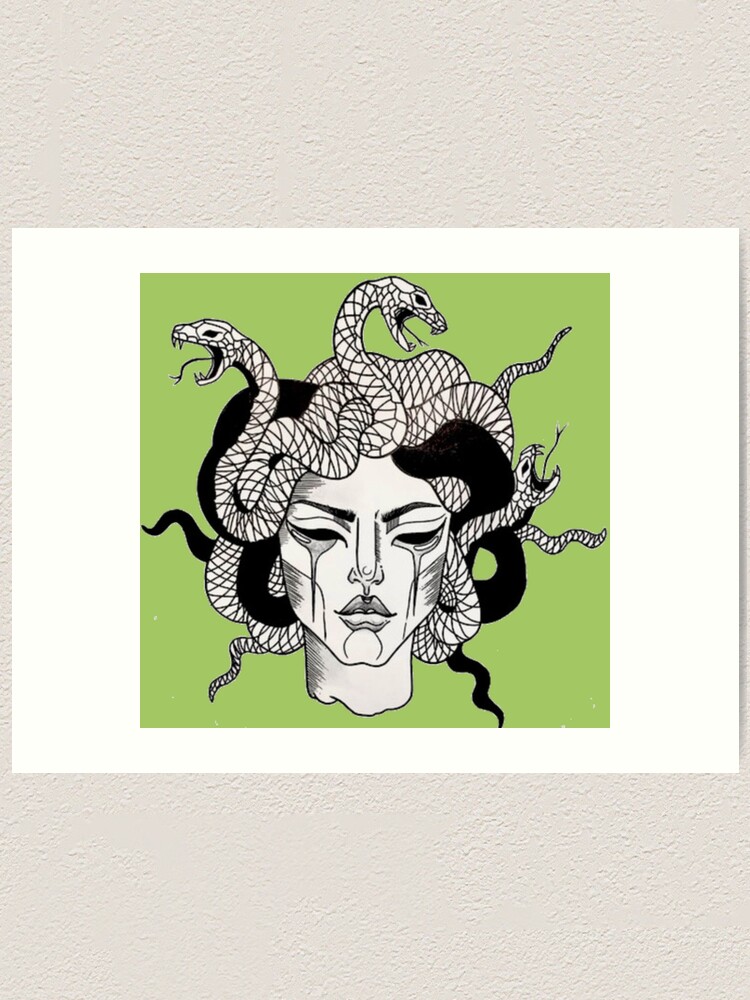 Alternate view of Medusa Art Print