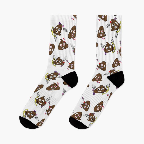 Item preview, valentines poo emojis designed and sold by B0red.