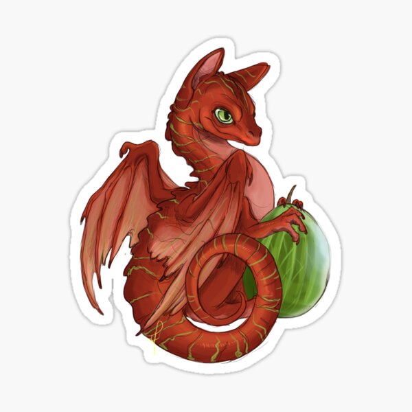 Gooseberry Dragon Sticker