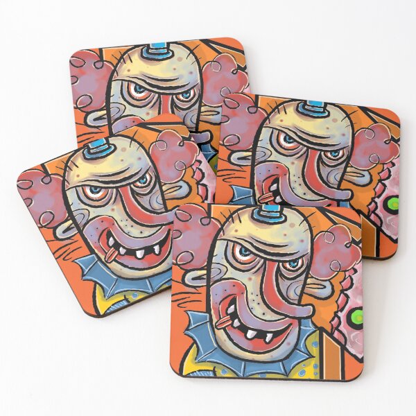Item preview, crazy clown designed and sold by Gammaraybots.