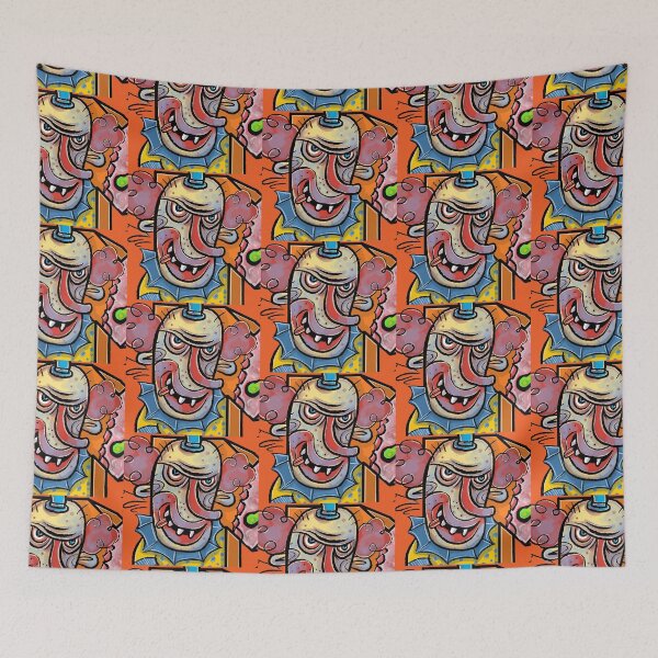 Item preview, crazy clown designed and sold by Gammaraybots.