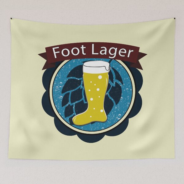Item preview, Place Foot Lager designed and sold by Shanestillz.