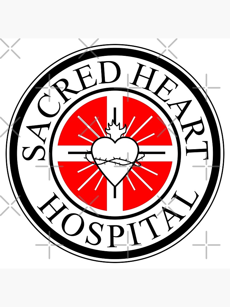 "Sacred Heart Scrubs" Poster by ArtShots Redbubble