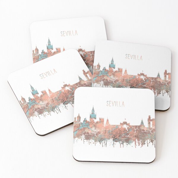 Artikelvorschau, Sevilla, Sevilla Skyline, Sevilla Kunst entworfen und verkauft von Rosaliartbook.