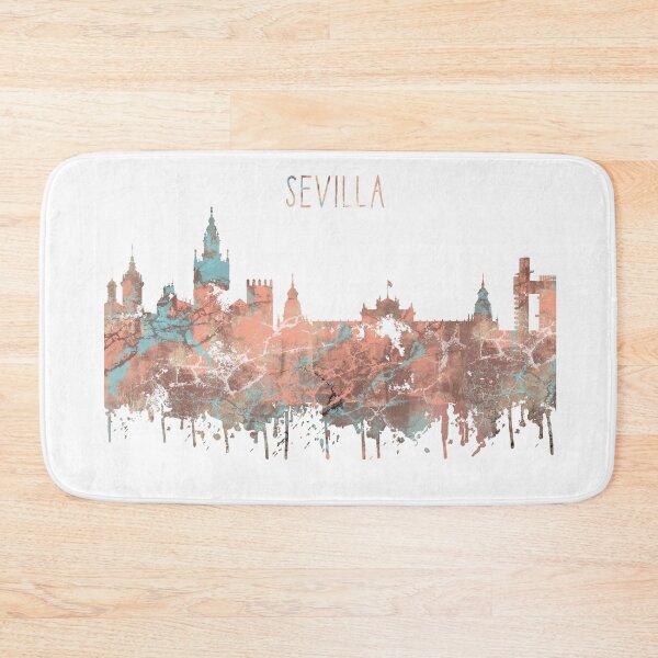 Item preview, Sevilla, Sevilla skyline, Sevilla art designed and sold by Rosaliartbook.