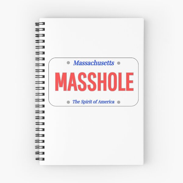 Item preview, Masshole License Plate designed and sold by Isabellepro.