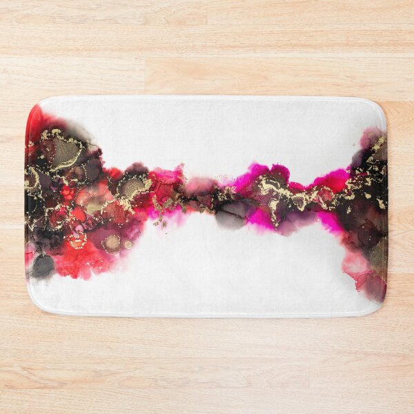 Item preview, Red ink abstract painting designed and sold by Ilze Lucero.
