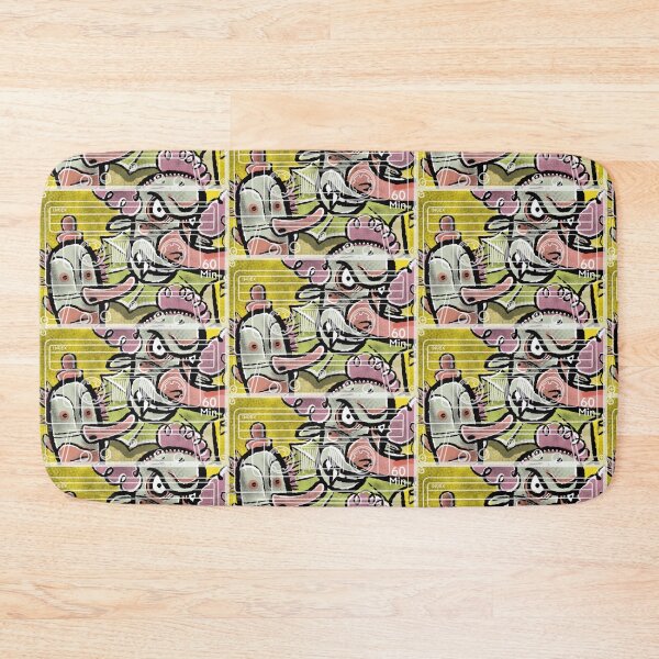 Item preview, Pop-art tape cassette creepy clowns designed and sold by Gammaraybots.