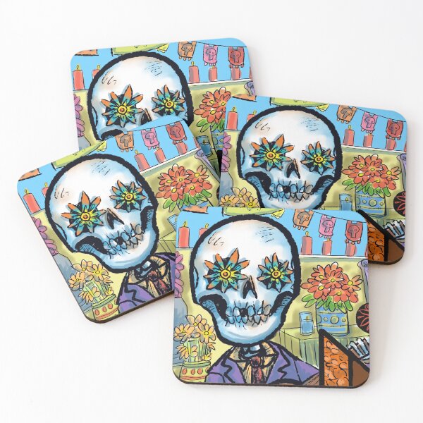 Item preview, day of the dead man designed and sold by Gammaraybots.